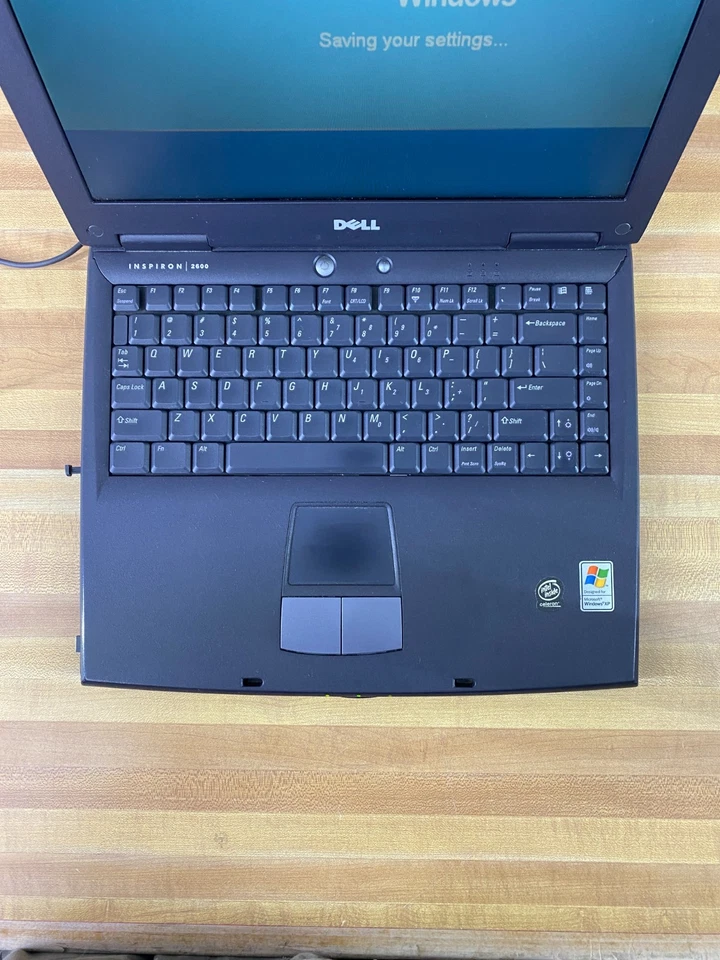 Ноутбук игровой Dell Inspiron 2600 ретро Celeron 1,20 ГГц 384 МБ RAM (Windows XP) - Изображение 4 из 4