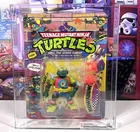 Vintage 1990 TMNT MOC MIKE THE SEWER SURFER Graded CAS 75 Playmates