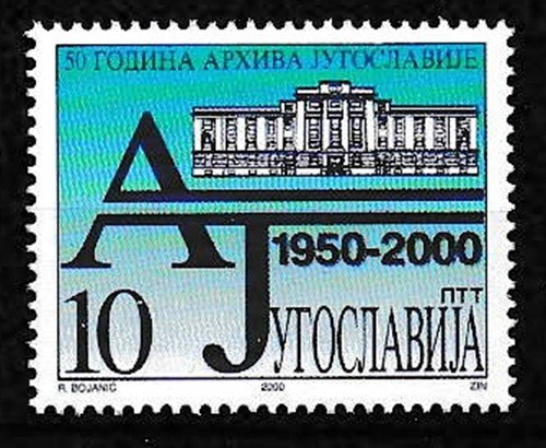 Yugoslavia 2000 Archives SC# 2477 MNH Mint/Never Hinged