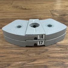 Set of 2 Hoist Radial 2x10Lbs Weight Plate 20lb Total Discontinued OEM FREE SHIP