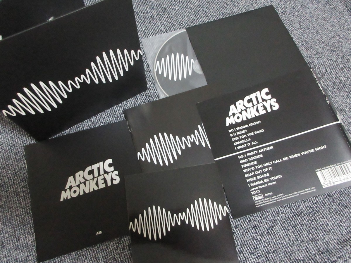 ARCTIC MONKEYS / AM / JAPAN LTD CD bonus track STICKER | eBay
