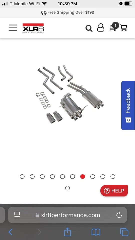 2004 Bmw 330 Ci 排气系统套件 catback — 第 3/3 张图片