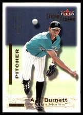A.J. Burnett 2001 Fleer Triple Crown #217 Marlins MLB READ FREE SHIPPING