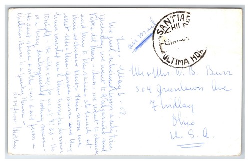 RPPC Praça do Ferreira Fortaleza Brazil Postcard U24 - Picture 2 of 2
