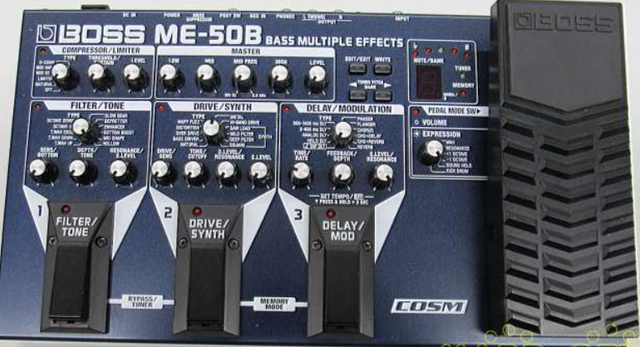 Boss Me 50b Bass Multi Effects Pedal With Cosm W Power Supply Bass Guitar Effects Guitar Effects Wisetrainingcentre Co Za