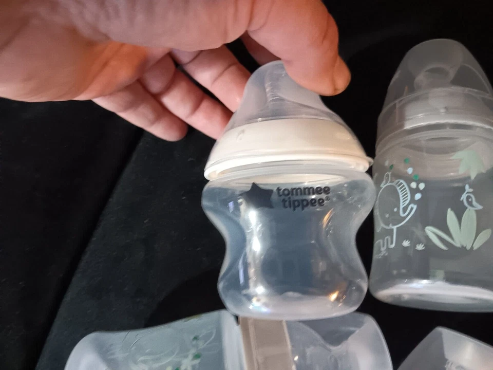 Lote de 6 biberones de 5 oz 4-Nuk y 2 Tommee Tippee todos nuevos Foto 2 de 4