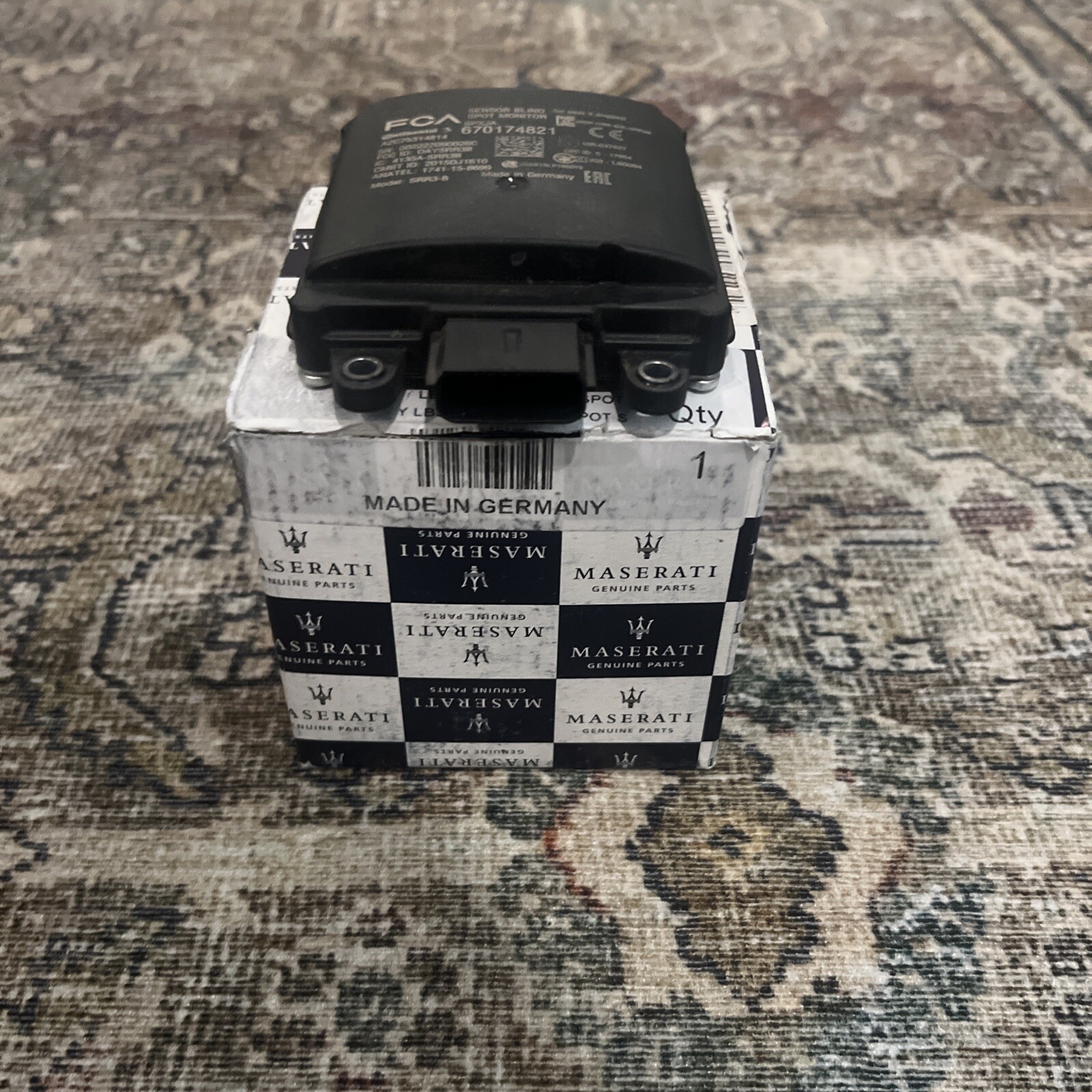 MASERATI LEVANTE BLIND SPOT CONTROL MODULE LEFT 670174821 2023