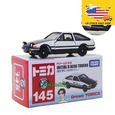NEW 1:64 Initial D AE86 Diecast Car Takara Tomy Dream Tomica Trueno          145 