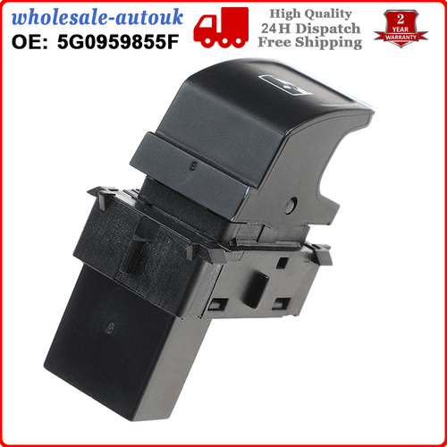 Passenger Side Window Switch Button For VW Golf GTI MK7 1.6 TDI BA5 5G0959855F - Afbeelding 6 van 9