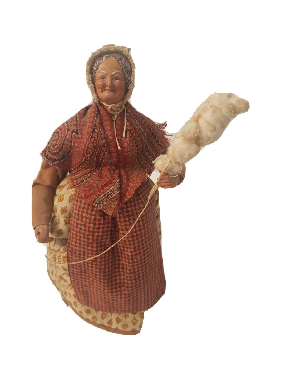 ANCIEN SANTON DE Provence / Statue / lavandière / 50 cm / estampillé EUR 50,00 - FR