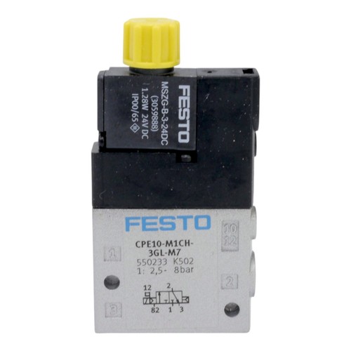FESTO CPE10-M1CH-3GL-M7 ID 550233 MAGNETVENTIL - Bild 2 von 5