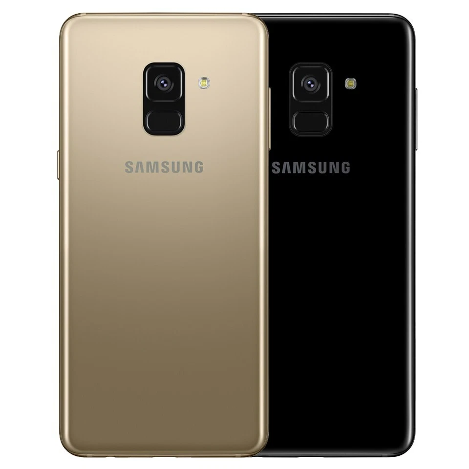 Samsung Galaxy A8 (2018) A530F/DS Dual SIM 5.6" Smartphone 32GB LTE 4G Unlocked - Image 2 of 4