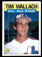 1986 Topps Baseball #703 Tim Wallach All-Star