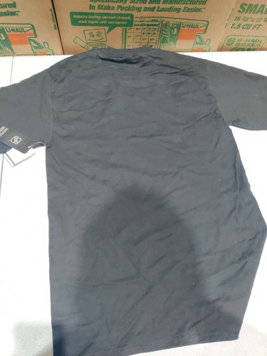 New Official NHL Philadelphia Flyers Hockey Hanes Black Short Sleeved Tee Shirt - Picture 3 of 3