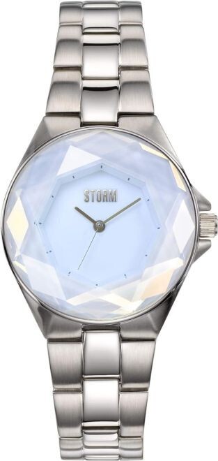 47254/IB Storm Ladies Cyrstana Ice Blue Dial Stainless Steel