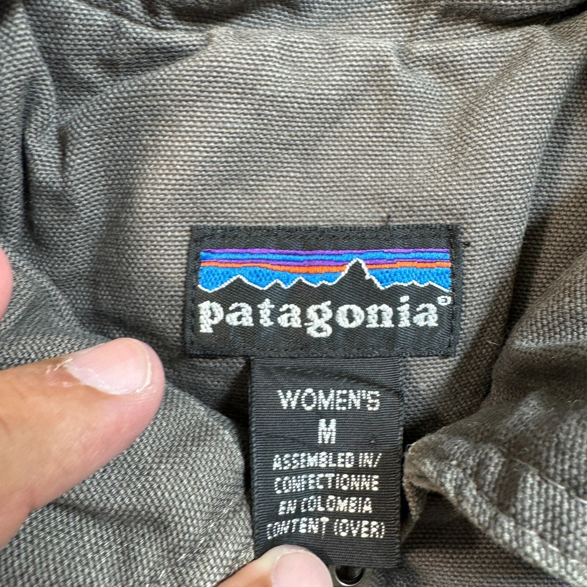 Vintage Patagonia Double Duty Jacket Womens Medium Grey Vintage Patagonia Double Duty Jacket Womens Medium Grey