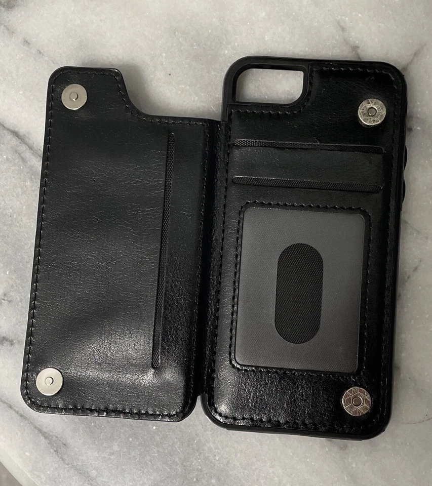 Capa telefone capa dura carteira para Apple nova iPhone SE 2020 / iPhone 8 / iPhone 7 - Imagem 2 de 4