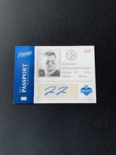 2021 Panini Prestige NFL Passport Signatures Pat Freiermuth Rookie Auto RC