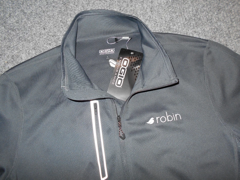 OGIO GOLF ¡NUEVO! JERSEY DE INVIERNO GRIS TÉRMICO GRANDE CON ETIQUETAS PARA HOMBRE Foto 2 de 3