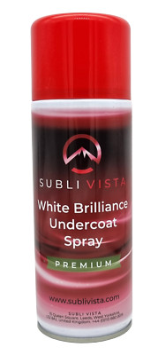 Subli Vista DIY Premium White Brilliance Satin Undercoat Spray 400ml
