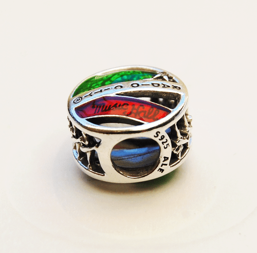 Genuine Pandora Radio City Music Hall Charm in Porcelain Charm Box Gift Set - Picture 3 of 8