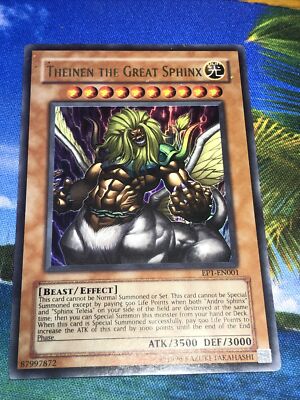 Yugioh Cards Theinen The Great Sphinx Ultra Rate EP1-EN001 | eBay Yugioh Cards Theinen The Great Sphinx Ultra Rate EP1-EN001 | eBay