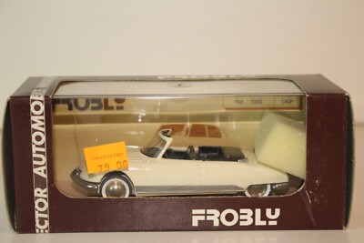 DEFECTIVE Frobly Citroen DS 19 Convertible 143 Scale Boxed G3D