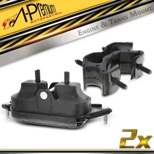 A-Premium 2x Auto trans Engine Motor & Transmission Mount for Chevy Upl&er Buick