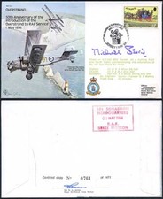 B20c 50th Ann Intro of Overstand to RAF Service Signed by Sir N. Beavis (A)