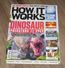 How It Works #169 magazine DINOSAUR Self Driving Vehicles EXTREME STARS