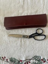 Vintage 9" WISS Pinking Shears Scissors Case Made in USA Sewing ZigZag 1959190