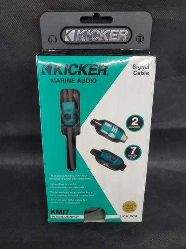 Kicker Cavo Segnale Audio Marino 7 Metri 23 Ft KM17 - Foto 13 di 13