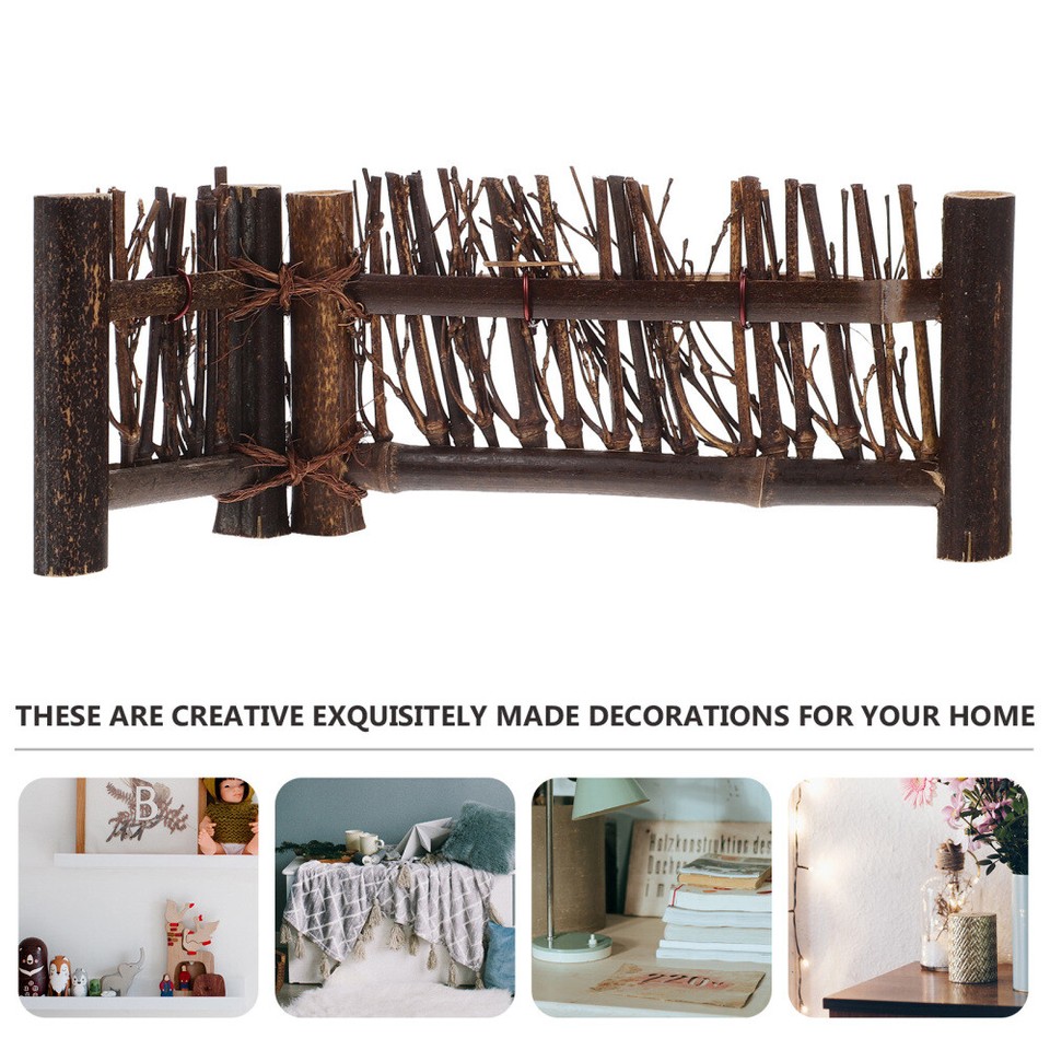 Zen Garden Fence Kit Decoration Bonsai Ornament eBay