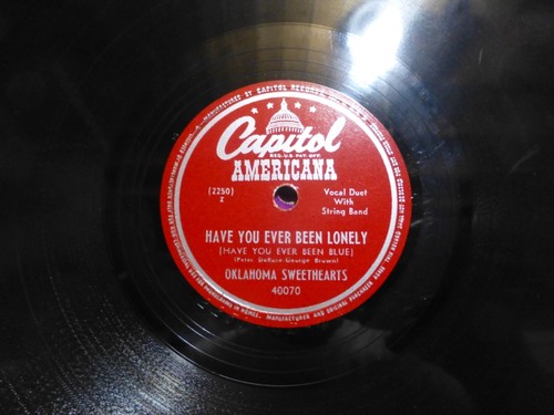LOT. 12 COUNTRY / WESTERN. 78 RPM PATSY MONTANA HANK LOCKLIN MORRIS MILLS VG++ - Picture 10 of 13