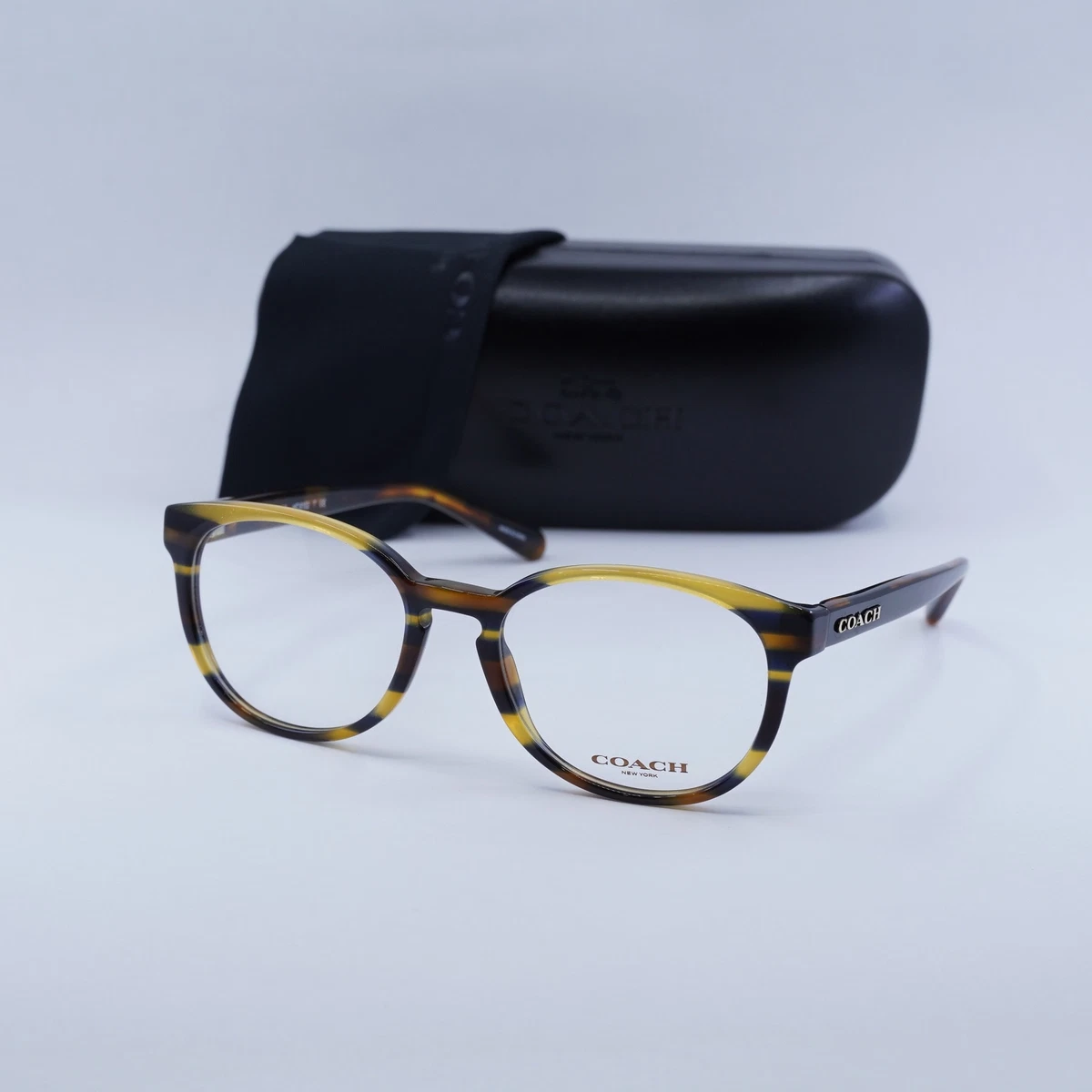 Coach Blue Oval Eyeglass Frames for sale | eBay display picture 1