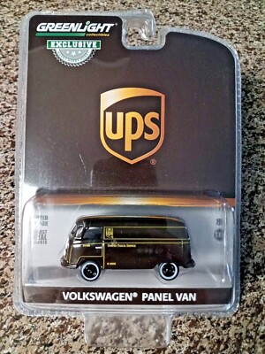 Greenlight Collectibles UPS Volkswagen Panel Van  Hobby Exclusive 1/64 BROWN