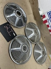 1964 1965 64.5 66 Ford Mustang Hubcaps 14 Inch 14 Vintage Original Poverty Caps