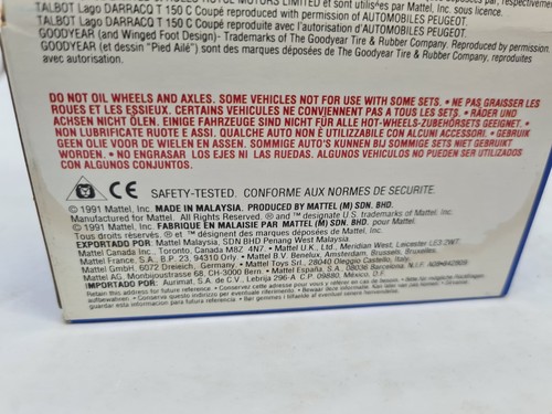 New And Sealed Hot Wheels Rare Blue Box Air France Cargo Delivery Truck #4970 - Picture 8 of 8