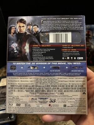 【 Man　DVD　RAYS】 7 Marvel Blue-Ray DVD's Captain America Wolverine X-Men Iron