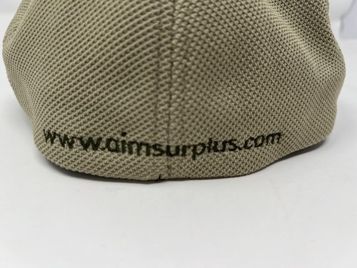 AIM Surplus Shooting Supplies Baseballkappe Mütze Erwachsene Lg-Beige mit khaki grünem Logo - Bild 7 von 11