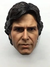 1/6 Scale Young Han Solo Harrison Ford Head Sculpt Model For Hot Toys 12" Body