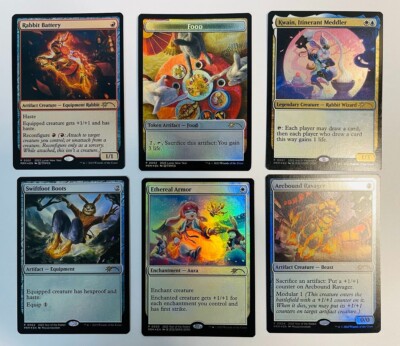 Full Set of Year of the Rabbit Foil APAC 2023 Promo MTG | eBay