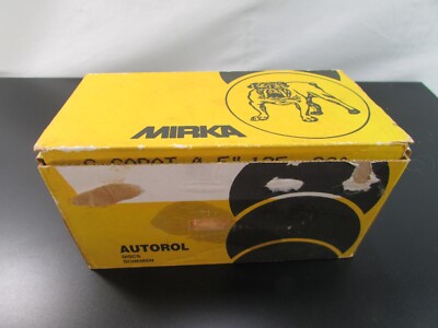 MIRKA Autorol 17-323-320 5'' S-CARAT 125mm 5 Holes PSA Sanding Discs 320G