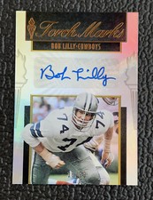 🔥BOB LILLY 2019 PASSING THE TORCH - TORCH MARKS AUTOGRAPH #'d /99!🔥COWBOYS HOF