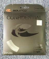 Solinco Confidential 16 Gauge 1.30mm Tennis String NEW