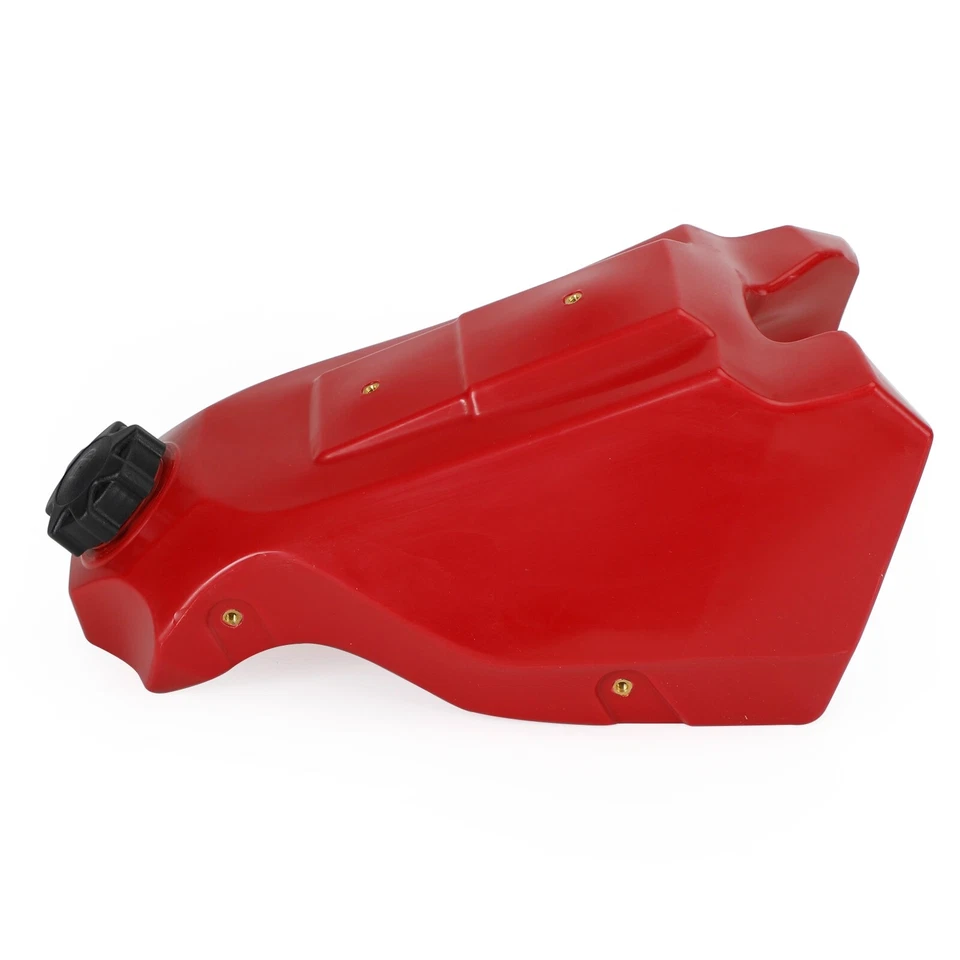 Red Gas Fuel Tank & Cap & Petcock Kit For Honda CR500R 89-01 CR125 CR250 88 89 Foto 4 de 4