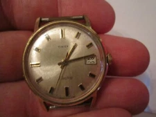 VINTAGE TIMEX ELECTRIC WATCH - WIND UP - NOT WORKING FOR PARTS -NO BAND  BBA-26