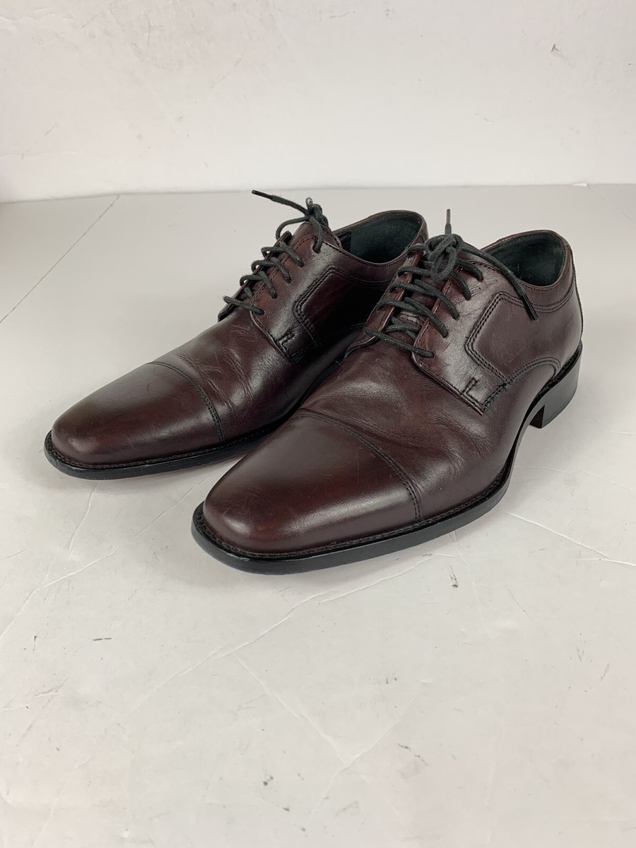 J. Murphy by Johnston & Murphy 59-11703 Men\'s Burgundy Cap Toe Shoes Size 12M J Murphy by Johnston & Murphy 59-11703 brown cap toe … - Gem main image 3