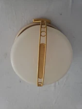 Tupperware Cake Carrier Round 684-5 With Handle Harvest Gold Vintage Cake Taker