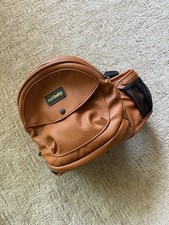 Tushbaby Vegan Leather Hip Seat Baby - Carrier Cognac